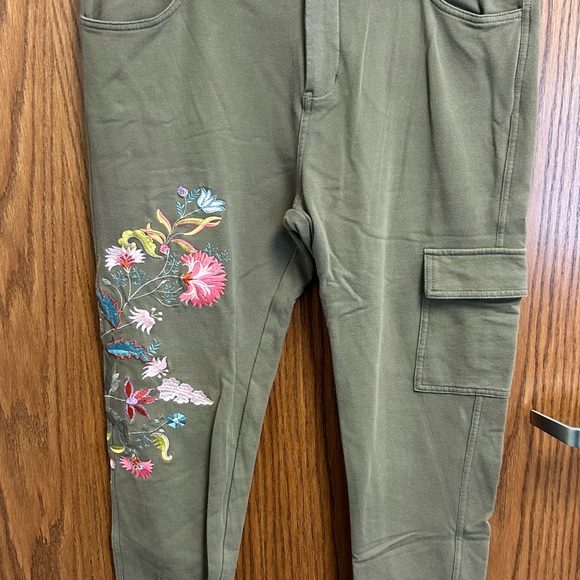 Matilda Jane Scouts Honor Embroidered Pants Size Large - Picture 2 of 5
